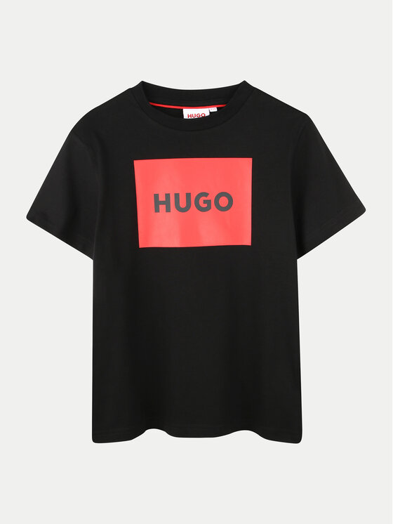 Hugo T-krekls G00144 M Melns Regular Fit