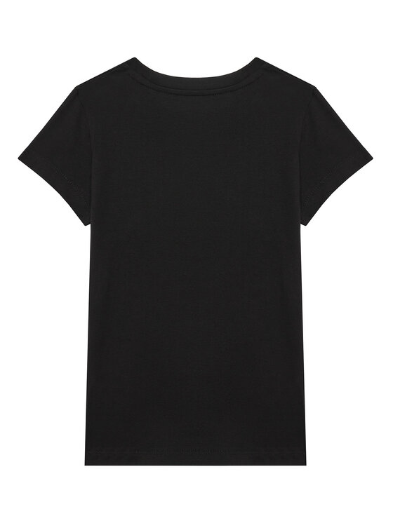 Calvin Klein Jeans Calvin Klein Jeans Marškinėliai Glitter IG0IG02972 D Juoda Slim Fit