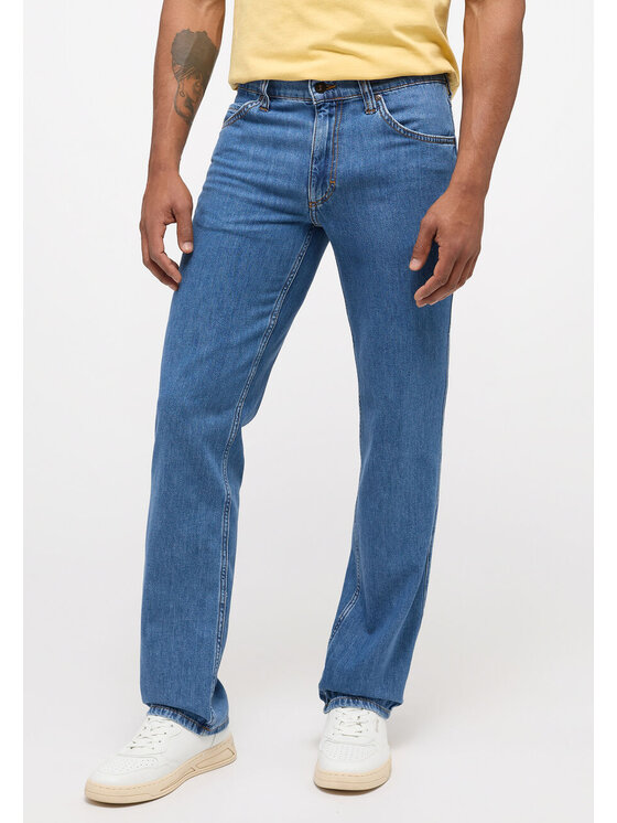 Mustang Mustang Jeansy TRAMPER STRAIGHT Niebieski Straight Fit