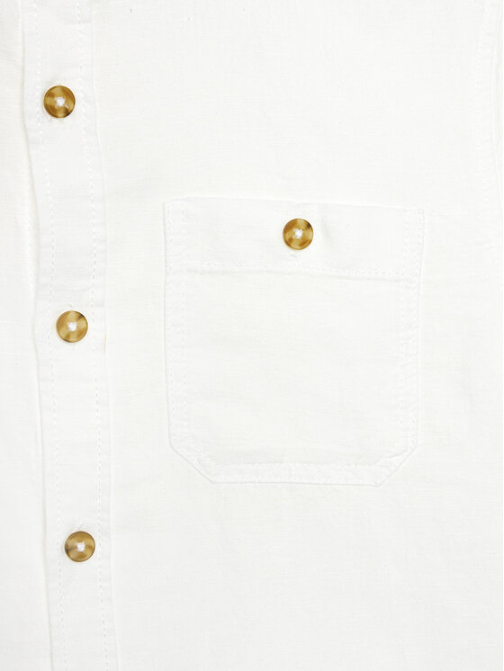 United Colors Of Benetton United Colors Of Benetton Πουκάμισο 5OK4CQ02K Λευκό Regular Fit