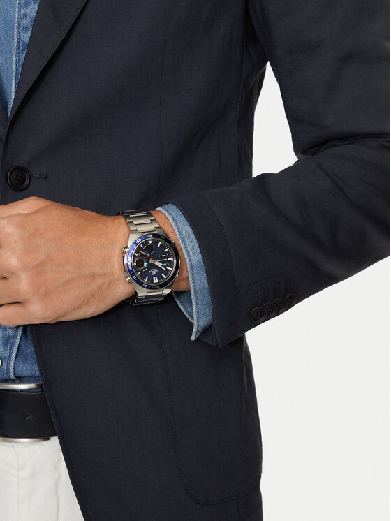 Casio Casio Sat Edifice EFV-C110D-2AVEF Srebrna