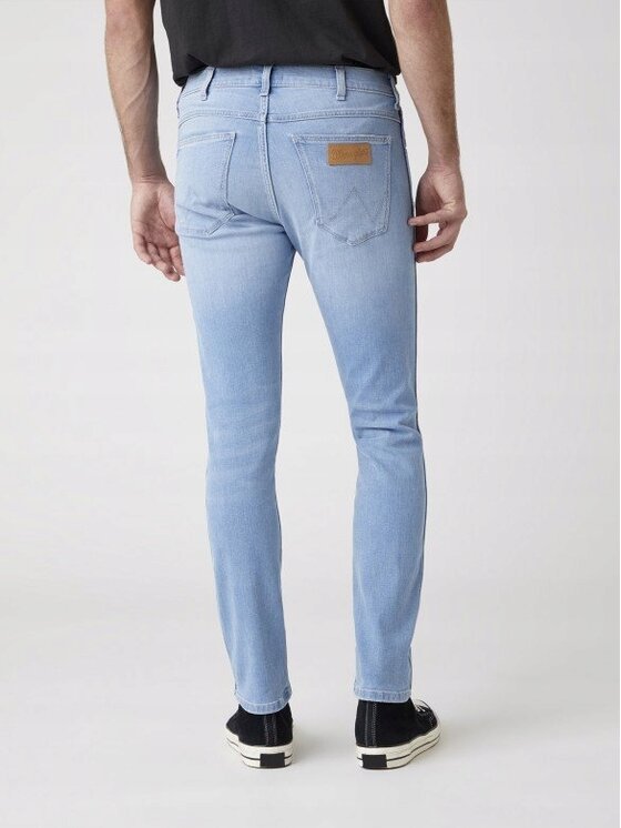 Wrangler Wrangler Jeansy LARSTON Niebieski Slim Fit