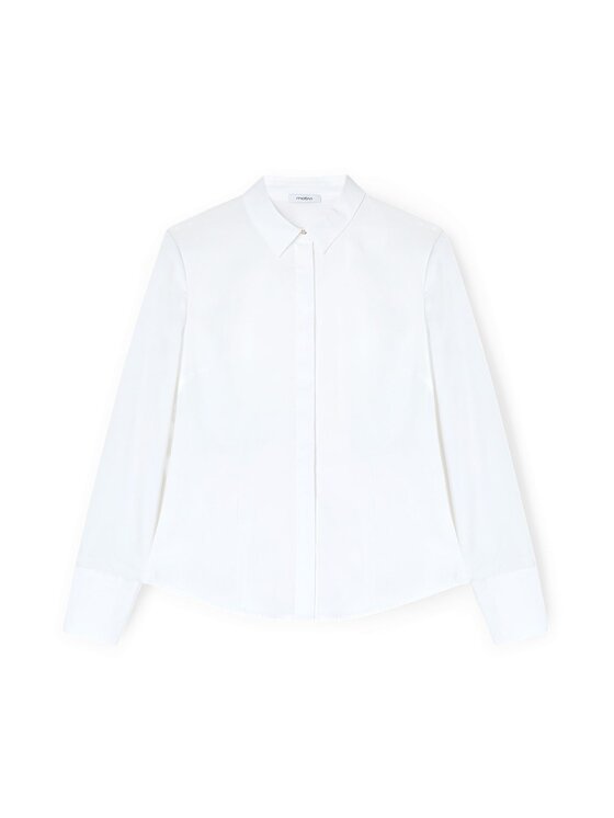 Motivi Motivi Camicia 5326Q000844N011 Bianco Slim Fit