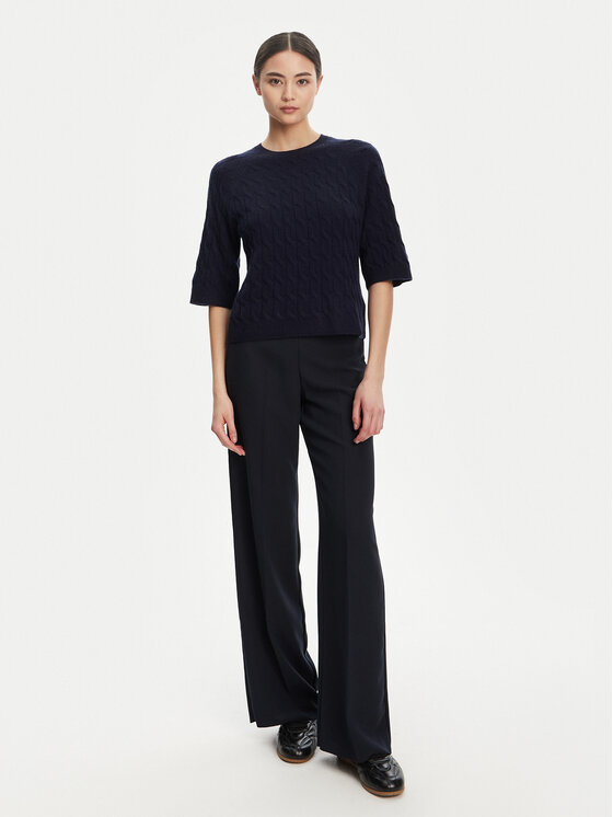 Marella Marella Sweter Franz 2523366084 Granatowy Regular Fit