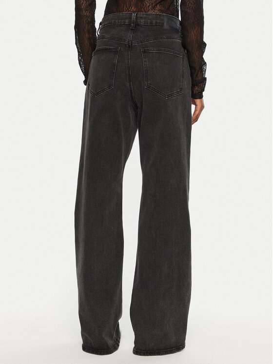 Gestuz Gestuz Jeans Similina 10909652 Grigio Wide Leg