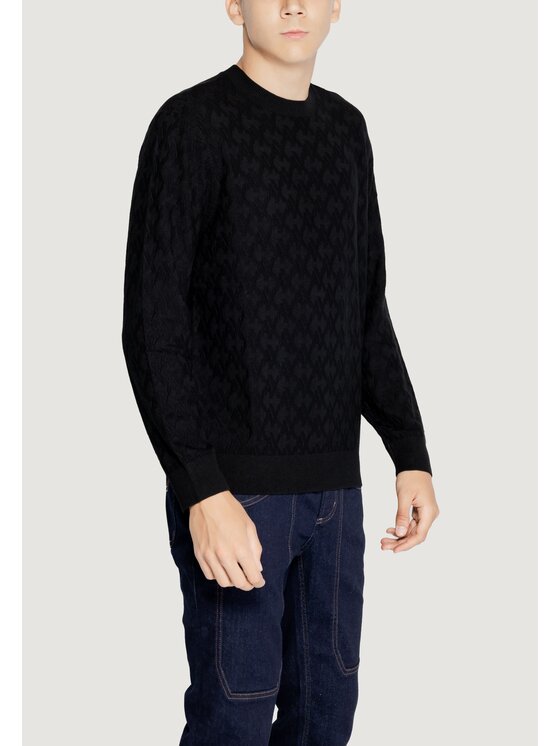 Armani Exchange Armani Exchange Maglione 6DZM6K ZM4DZ Nero Regular Fit