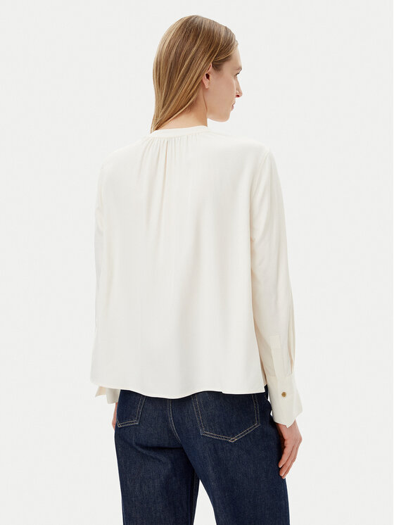 Tommy Hilfiger Tommy Hilfiger Majica WW0WW44049 Écru Regular Fit