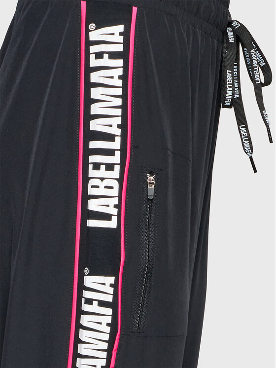 LaBellaMafia LaBellaMafia Jogginghose 25876 Schwarz Regular Fit