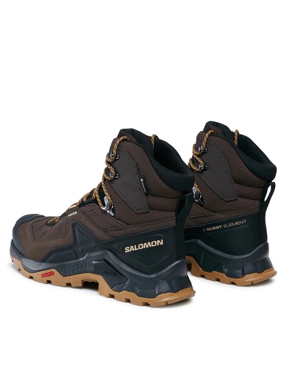 Salomon Salomon Trekking čevlji Quest Element GORE-TEX L47216100 Rjava