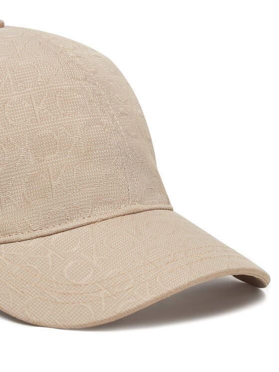 Calvin Klein Calvin Klein Шапка с козирка Monogram Jacquard Cap K60K612871 Сив