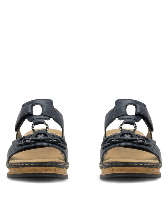 Rieker Rieker Natikači 62936-14 Mornarsko modra