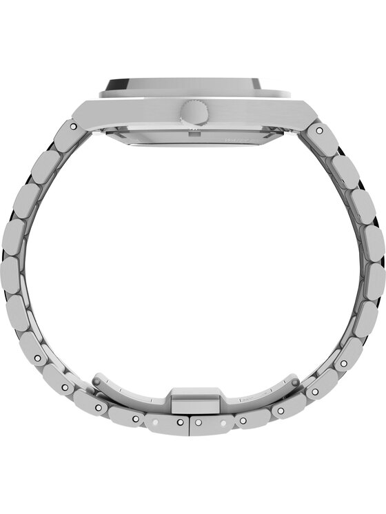 Timex Timex Zegarek TW6A00700 Srebrny