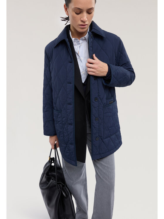 Trussardi Trussardi Kurtka puchowa F348A000454N034 Niebieski jasny Regular Fit
