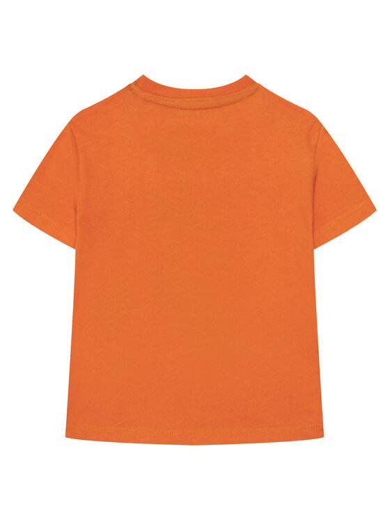 Guess Guess T-shirt N6GI12 K8HM4 Narančasta Regular Fit