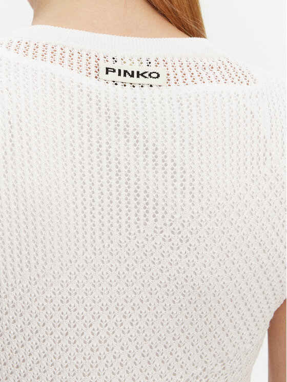 PINKO PINKO Rochie de vară 104643 A2EB Z04 Alb Regular Fit