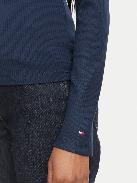 Tommy Hilfiger Tommy Hilfiger Polo marškinėliai WW0WW51731 Tamsiai mėlyna Slim Fit