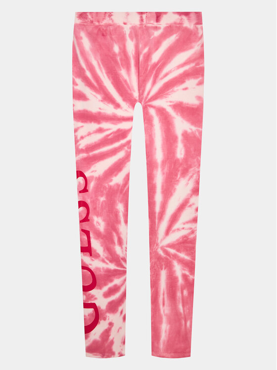 Guess Guess Leggings J3YB02 J1313 Ružičasta Slim Fit