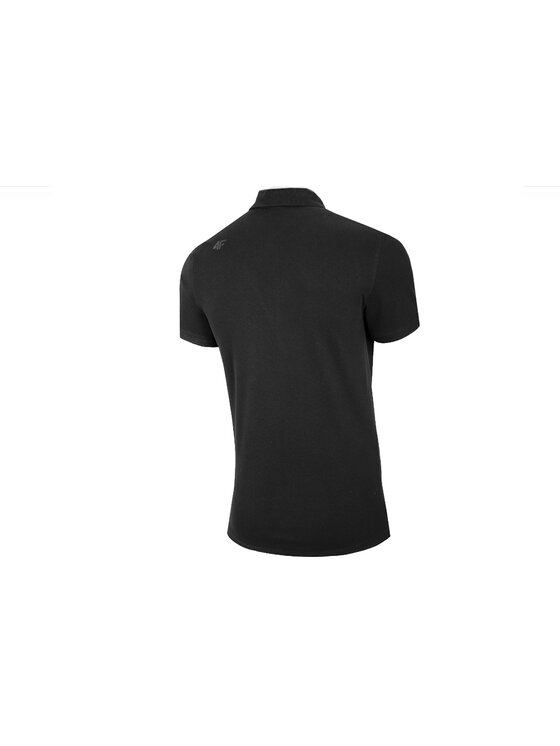 4F 4F Polo 4F Men's T-shirt Polo Czarny Regular Fit