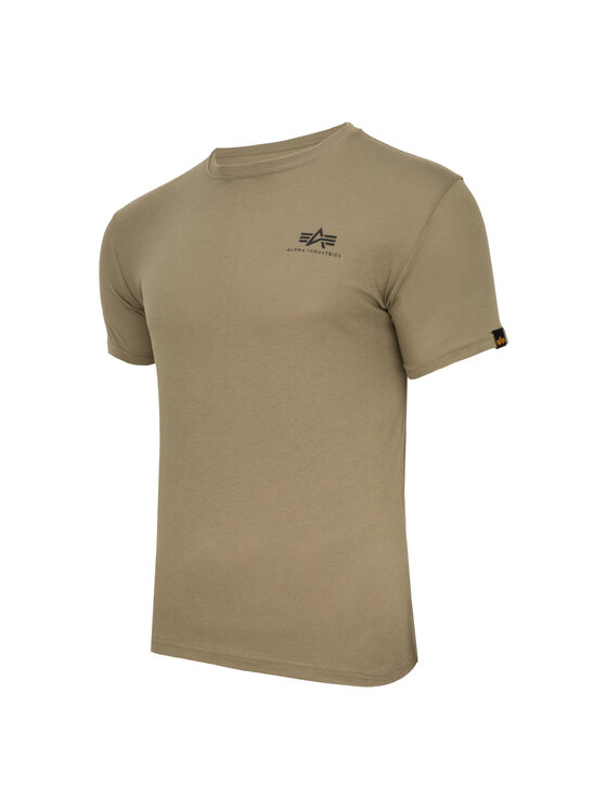 Alpha Industries Alpha Industries T-Shirt AI.128507-154-4XL Khaki Regular Fit
