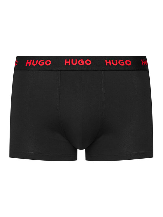 HUGO HUGO 3 bokseršortu pāru komplekts Trunk Triplet Pack 50532611 Pelēks
