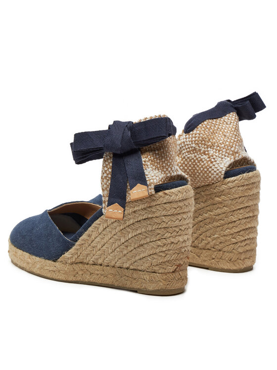 Castañer Castañer Espadryle Chiara/8/002 021669 Niebieski