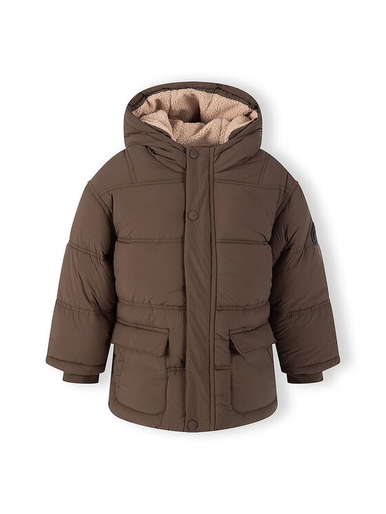 minoti minoti Kurtka zimowa 33COAT204 Brązowy Regular Fit
