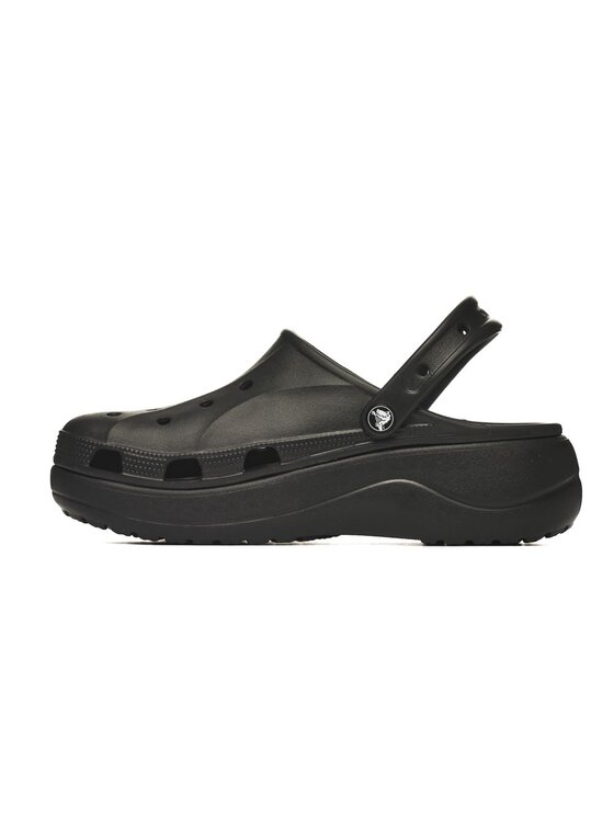Crocs Crocs Klapki Baya Platform Clog Czarny