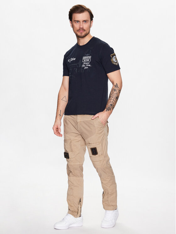 Aeronautica Militare Aeronautica Militare T-shirt 231TS2055J584 Blu scuro Regular Fit