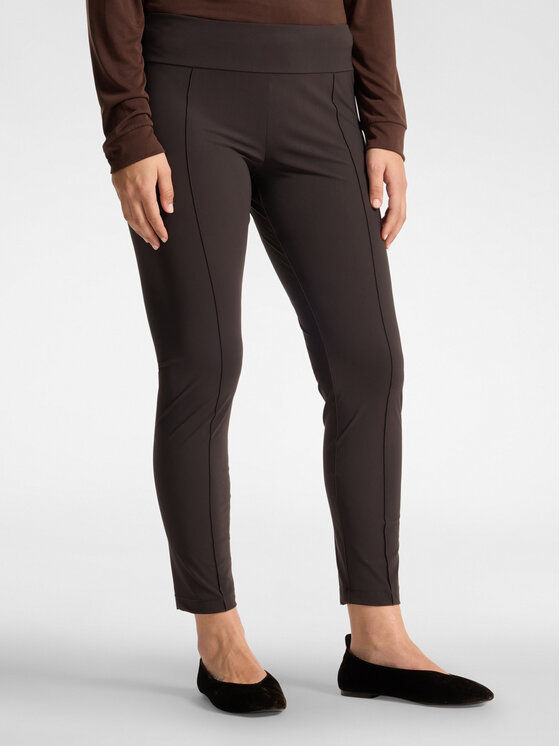 Elena Mirò Elena Mirò Pantaloni di tessuto J000Z000003N032 Marrone Slim Fit