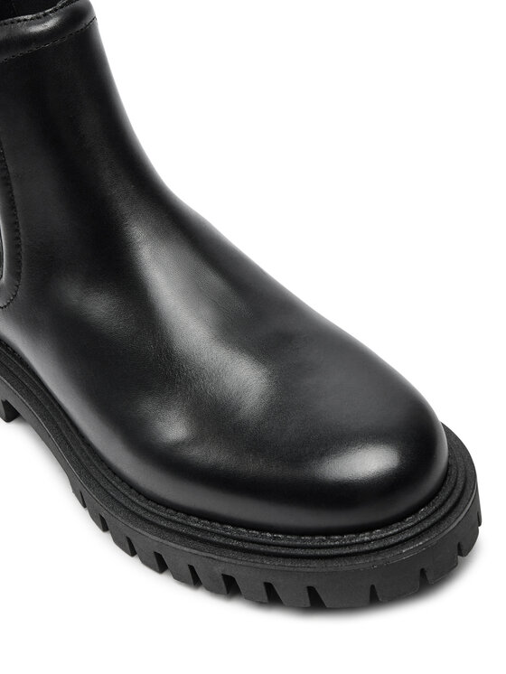 Tommy Hilfiger Tommy Hilfiger Боти тип челси Chunky FM0FM05197 Черен