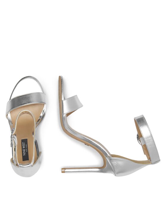 Nine West Nine West Sandale WFA2646-1 Srebrna