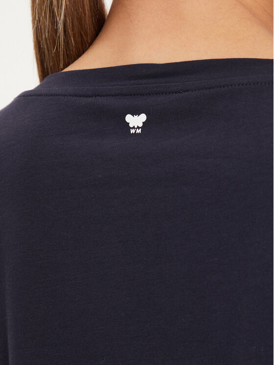 Weekend Max Mara Weekend Max Mara Μπλουζάκι Multia 2425946011 Σκούρο μπλε Regular Fit