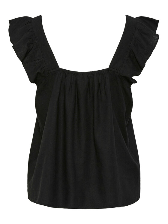 Pieces Pieces Блуза Pia 17154740 Черен Regular Fit