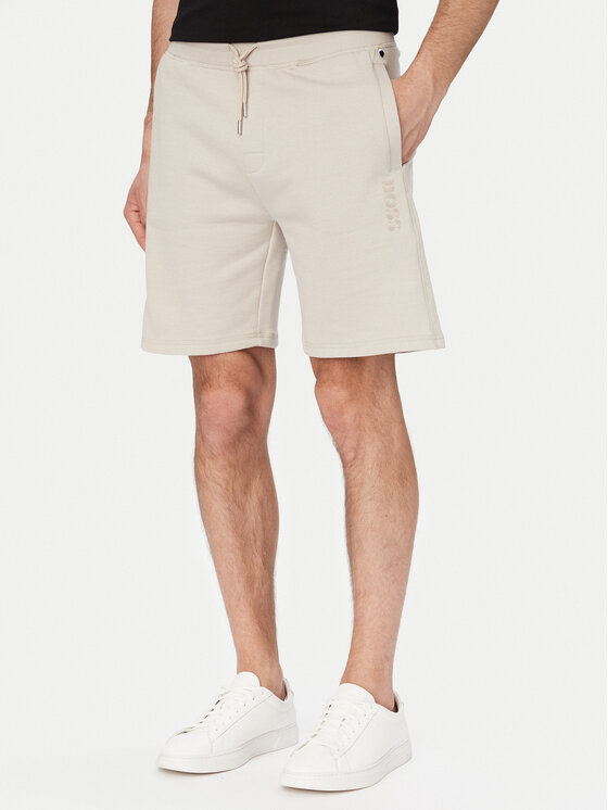 BOSS BOSS Športové kraťasy 50561500 Béžová Regular Fit