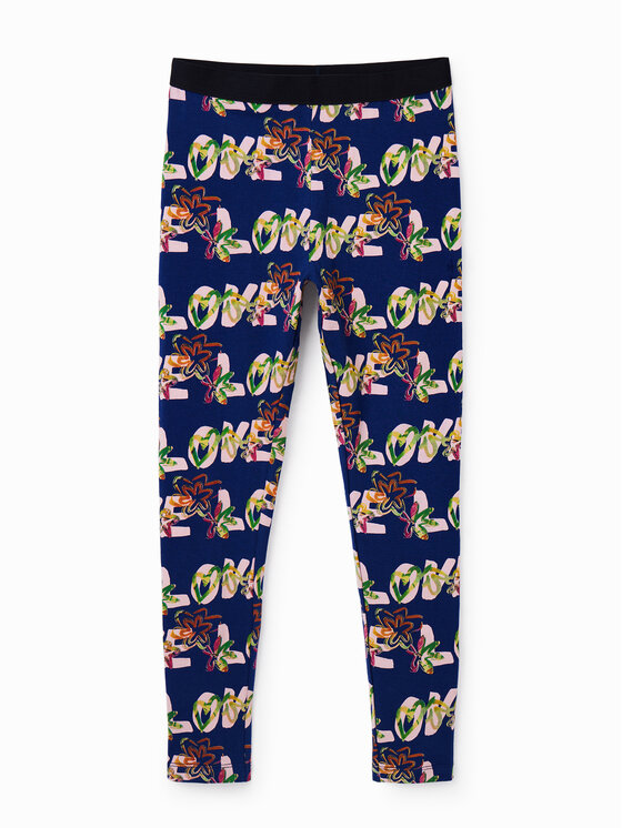 Desigual Desigual Leggings 23SGKK03 Dunkelblau Slim Fit