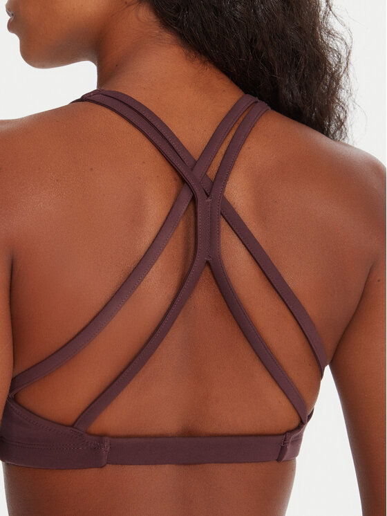 Roxy Roxy Biustonosz sportowy Heart Into It ERJKT04359 Fioletowy