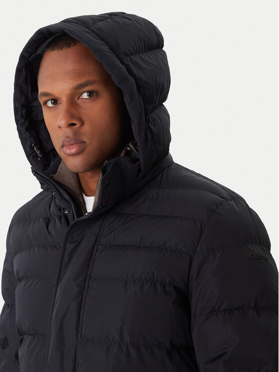Geox Geox Zimska jakna Leitan M5628C T3266 F1624 Tamnoplava Regular Fit