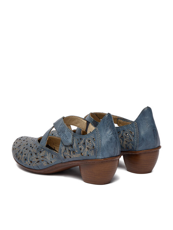 Rieker Rieker Pantofi 43773-12 Bleumarin