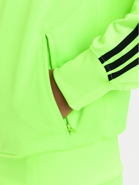 adidas adidas Sweatshirt adicolor Classic Firebird JX7859 Grün Loose Fit