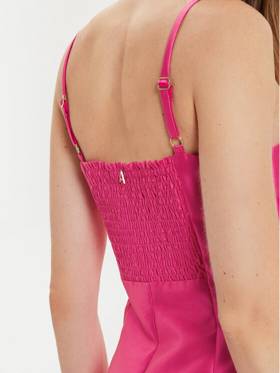 TWINSET TWINSET Večernja haljina 242AT2112 Ružičasta Regular Fit