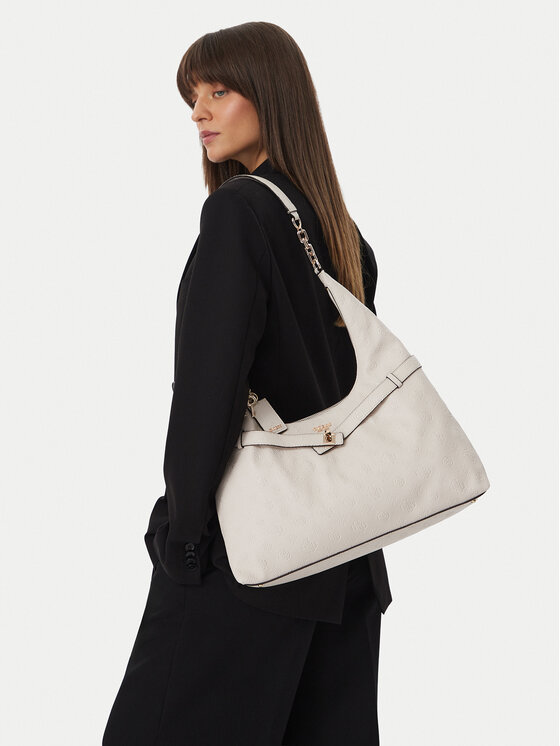 Guess Geantă Ella HWPD97 46010 Crem