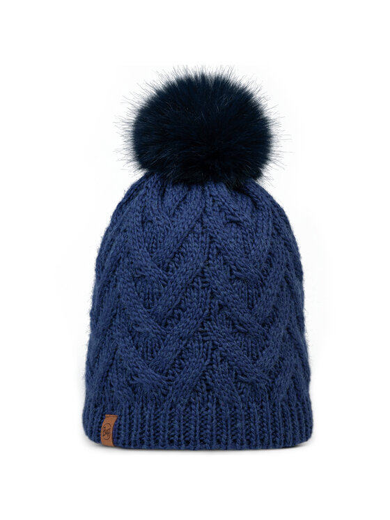 Buff Buff Berretto Knitted Fleece Caryn Beanie Blu scuro