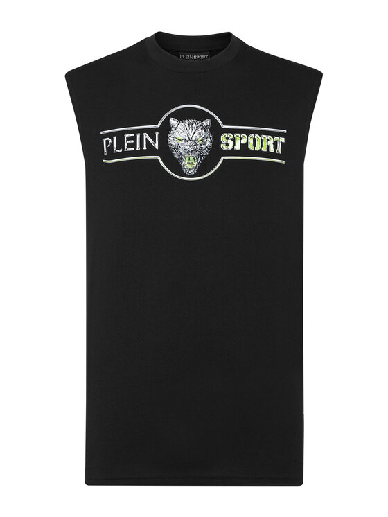 Plein Sport Plein Sport T-Shirt 7063 Czarny Regular Fit