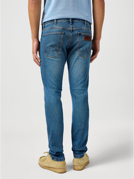 Wrangler Wrangler Jeansy BRYSON Niebieski Slim Fit