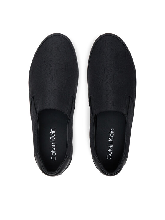 Calvin Klein Calvin Klein Tenisówki Vulc Slip On - Jacq HW0HW02411 Czarny