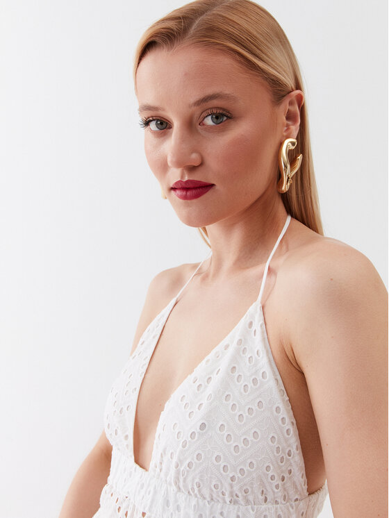 Patrizia Pepe Patrizia Pepe Літня сукня 2A2580/A288-W146 Білий Regular Fit