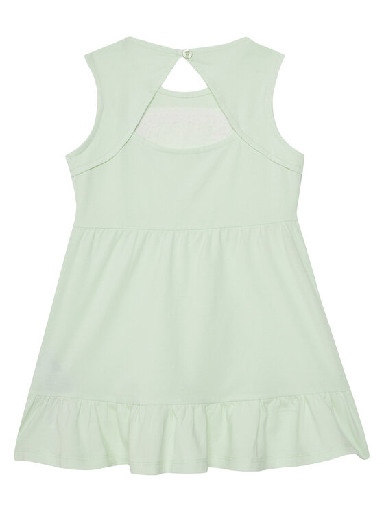 Guess Guess Každodenné šaty K5GK22 K6YW4 Zelená Regular Fit