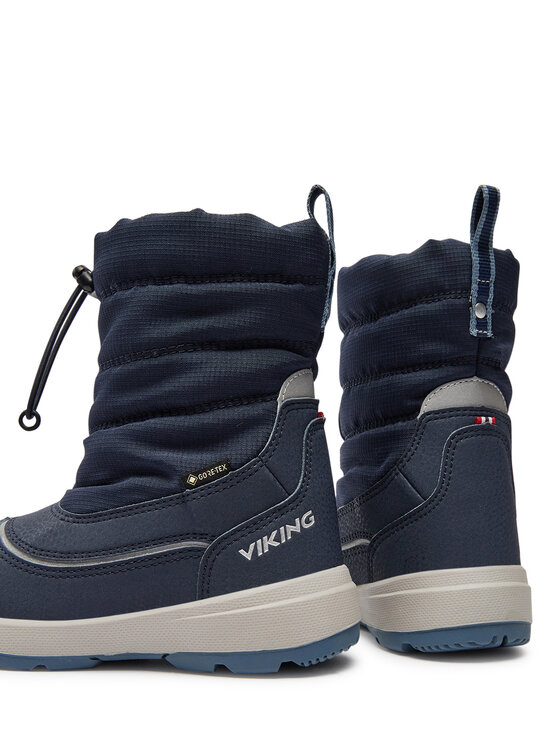 Viking Viking Śniegowce Toasty Pull-On Warm Gtx GORE-TEX 3-94015-5 Granatowy