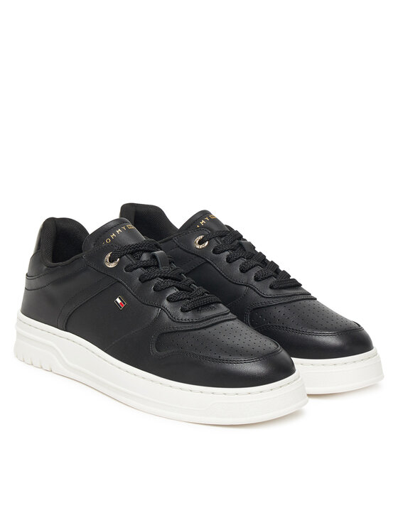 Tommy Hilfiger Tommy Hilfiger Сникърси Sporty Cupsole FW0FW08795 Черен