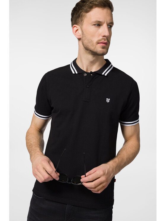 Próchnik Próchnik Polo PM 2 PO073123000005 Czarny Slim Fit